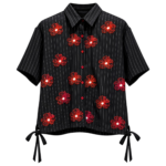 Product Name	BLACK STRIPE EMBROIDERED SHIRT