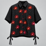 Product Name	BLACK STRIPE EMBROIDERED SHIRT