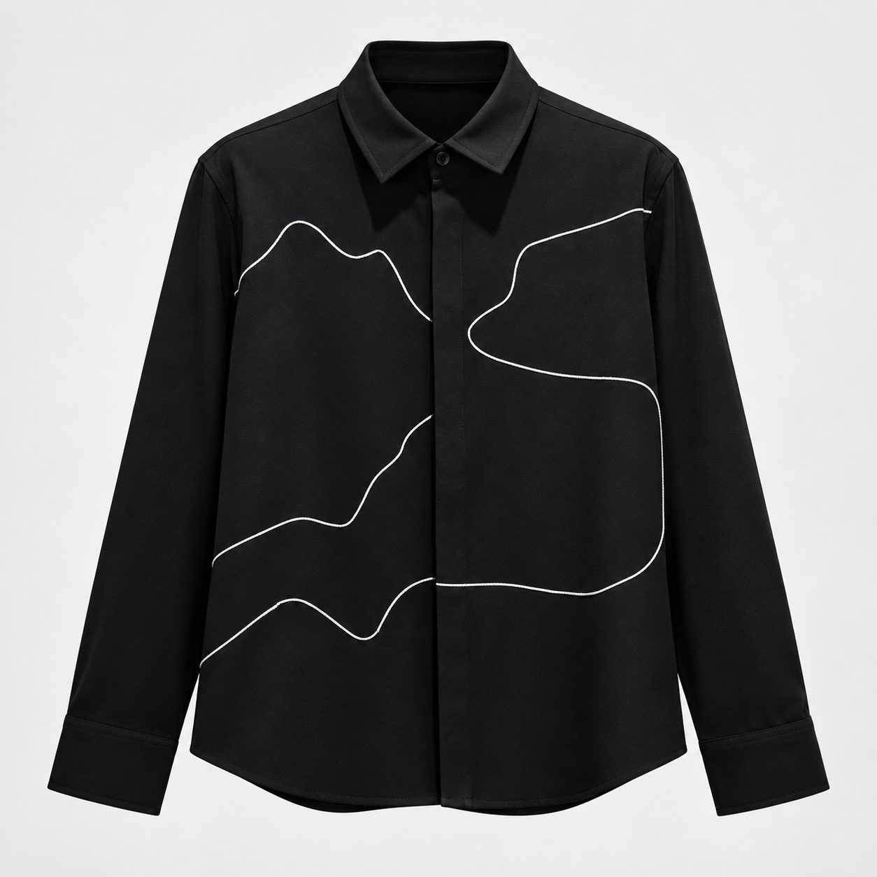 ChatGPT Image Sep 28, 2026, 12_18_33 PM BLACK WAVE SHIRT - Image 1
